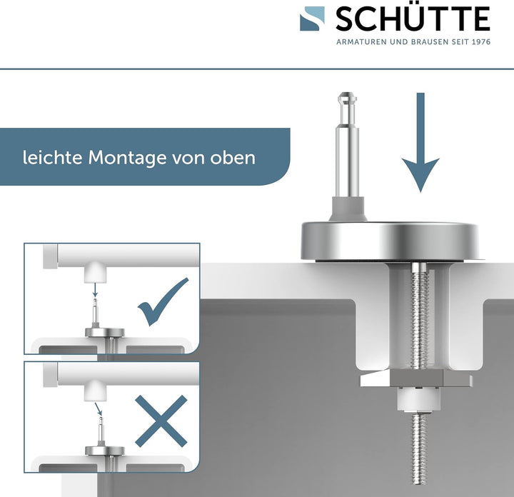 Schütte WC-Sitz HEXAGONS mit Absenkautomatik, Toilettendeckel mit Motiv und Schnellverschluss für di