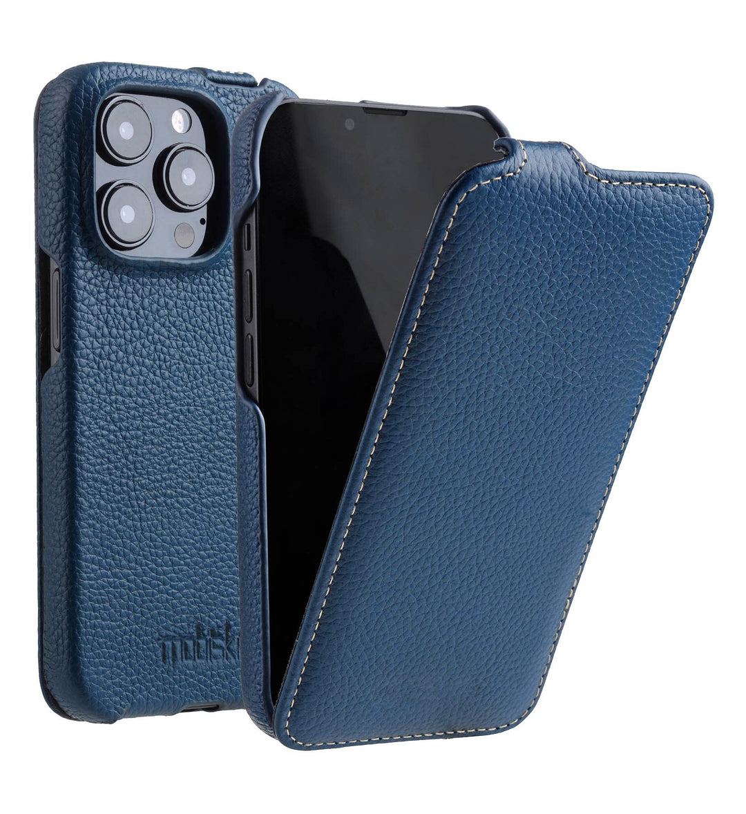 Mobiskin Hülle passend für Apple iPhone 14 PRO MAX (6,7 Zoll), Handyhülle mit beschichtetem Leder, C