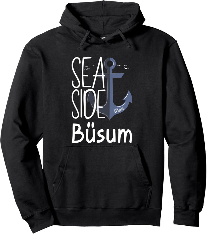 Büsum Nordseeküste Insel Meer Küste Urlaub Pullover Hoodie
