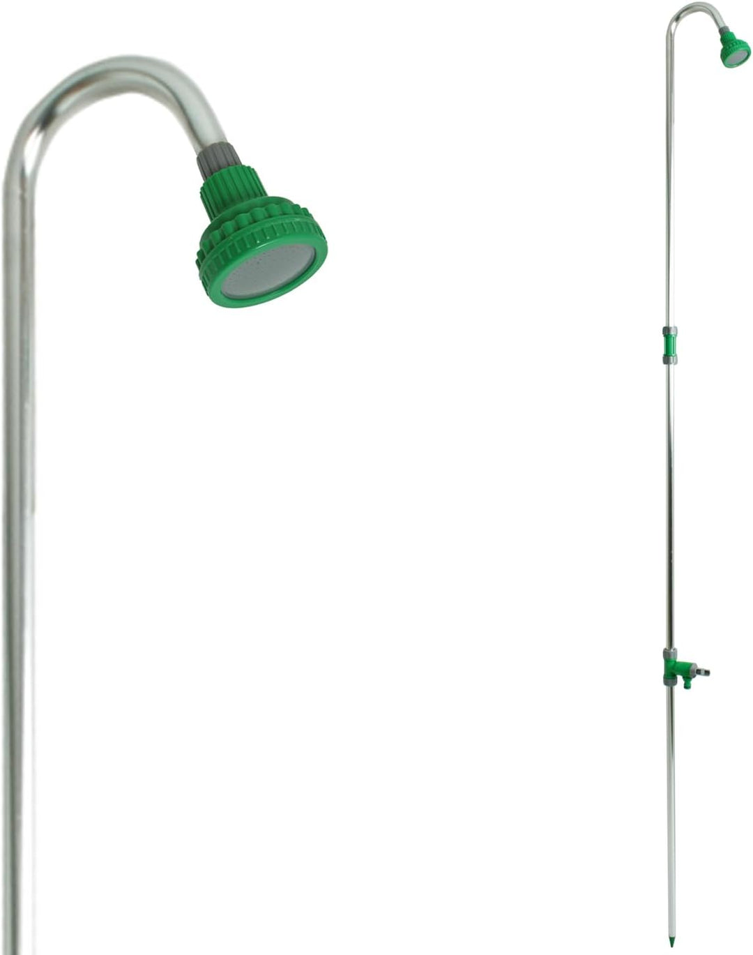 Gartendusche Campingdusche Outdoordusche höhenverstellbar 1,65-2,15m Pooldusche Aussendusche