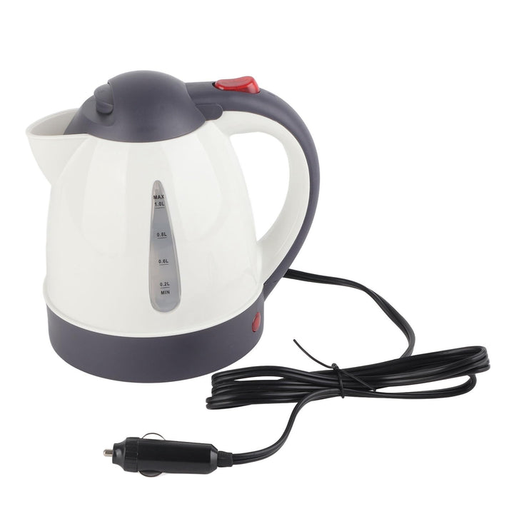 Auto Wasserkocher Wasserkocher, 24V 1000ml grosse Kapazität tragbare Auto LKW Warmwasserbereiter Fla
