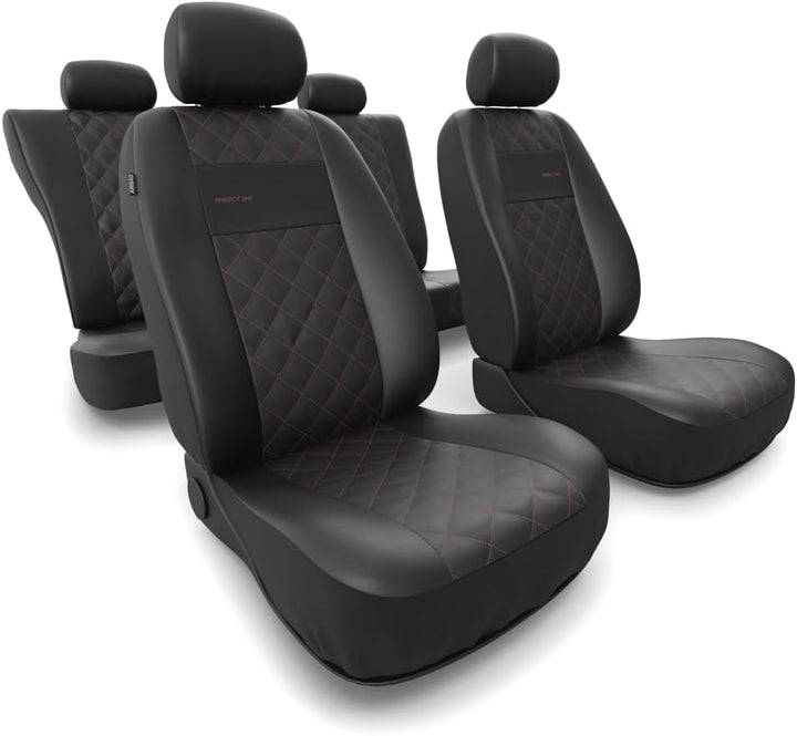 Mossa - Universal Sitzbezüge Auto kompatibel mit Audi A4 B5, B6, B7, B8, B9 (1995-2024) - Autositzbe