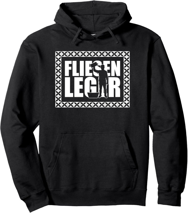 Handwerker Mosaikleger Fliesen Legen Fliesenleger Pullover Hoodie