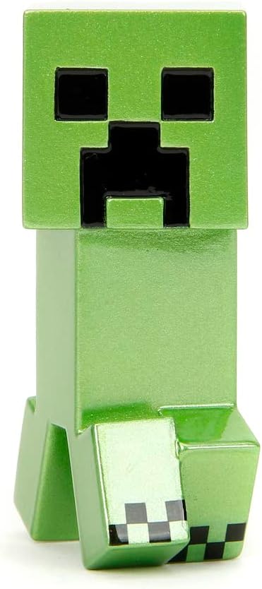 Jada Toys Minecraft Figuren-Set (4 Stück) aus Metall - Sammelfiguren aus Minecraft Caves & Cliffs (S