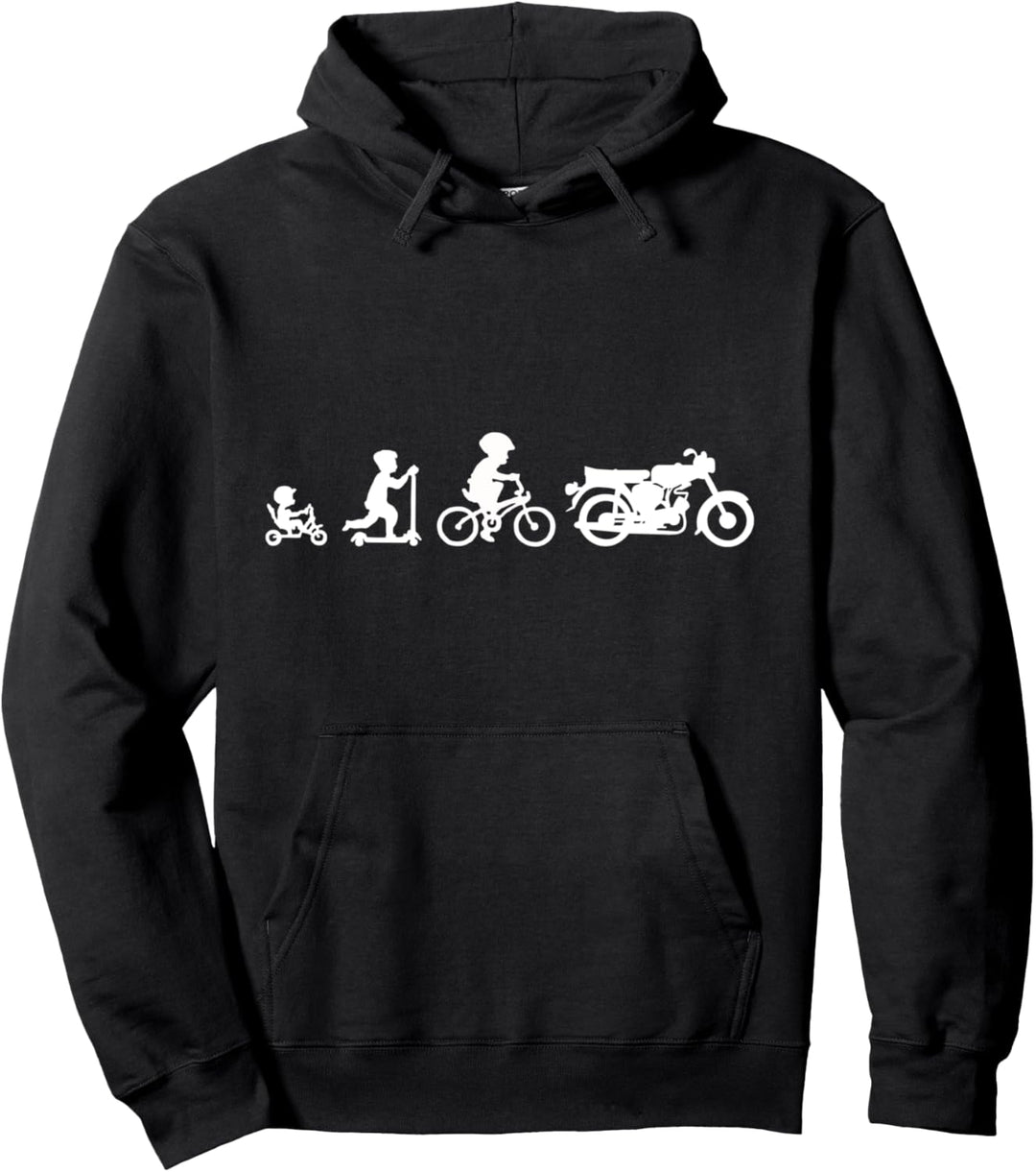 Moped Evolution ddr S51 Ostdeutschland Ostalgie Motorrad Pullover Hoodie