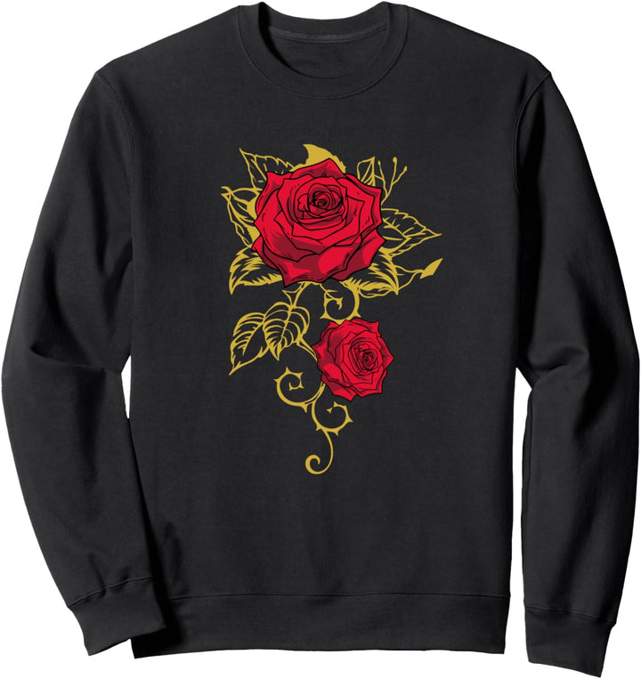 Rosen Blume Hobbygärtner Gärtner - Garten Gothic Rose Sweatshirt