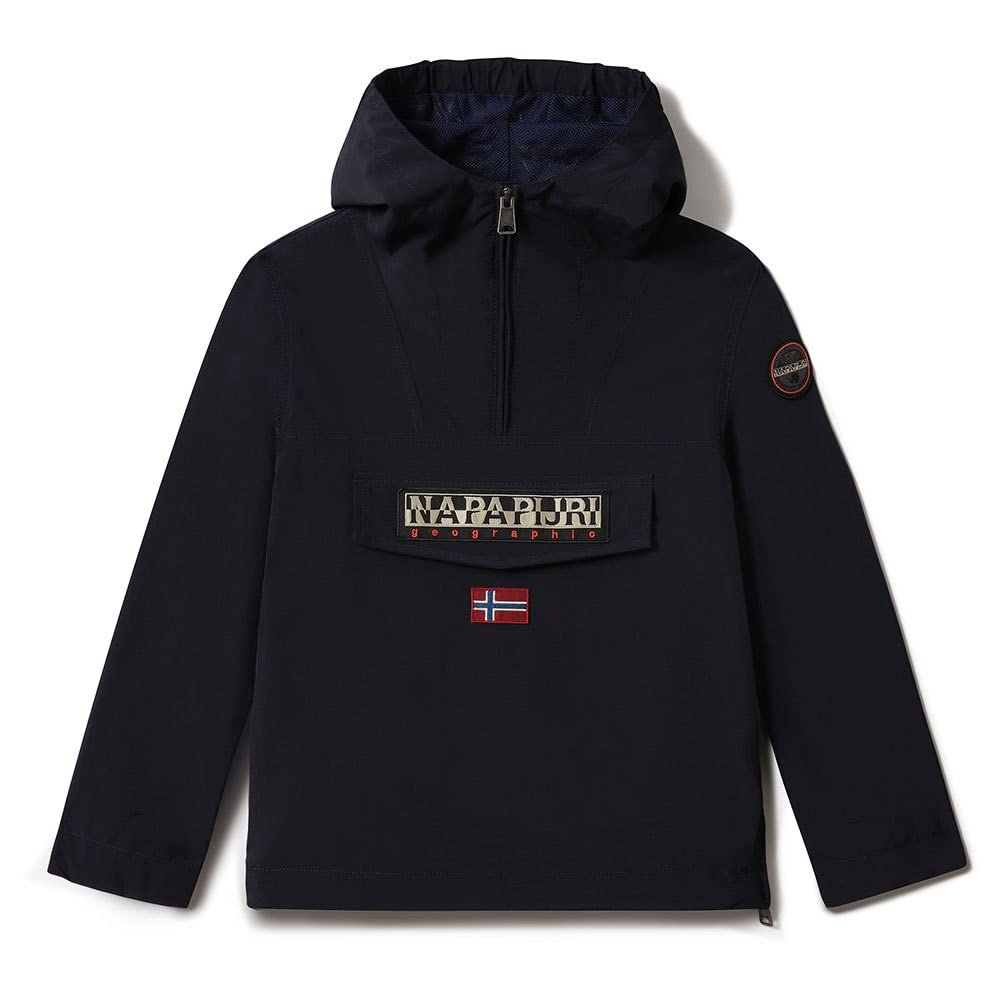 Napapijri Unisex Kinder Jacke 8 Jahre Marineblau, 8 Jahre Marineblau