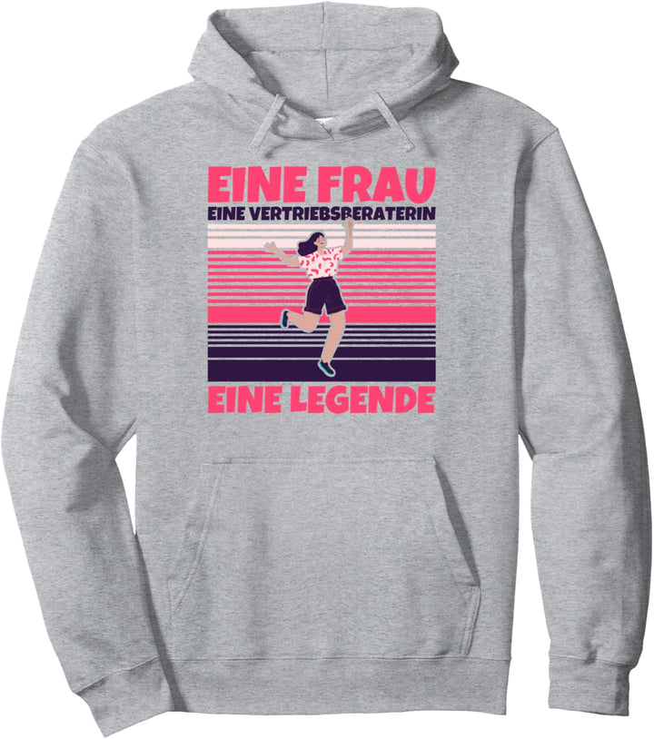 Vertriebsberaterin lustig - Eine Frau, eine Vertriebsberater Pullover Hoodie