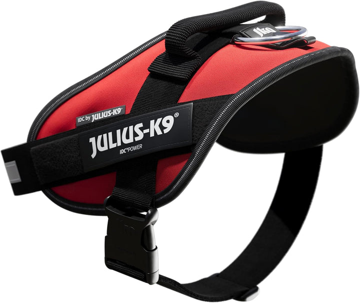 Julius K9 16IDC-R-0 IDC-Powergeschirr mit Logofeld, Gr. 0, rot