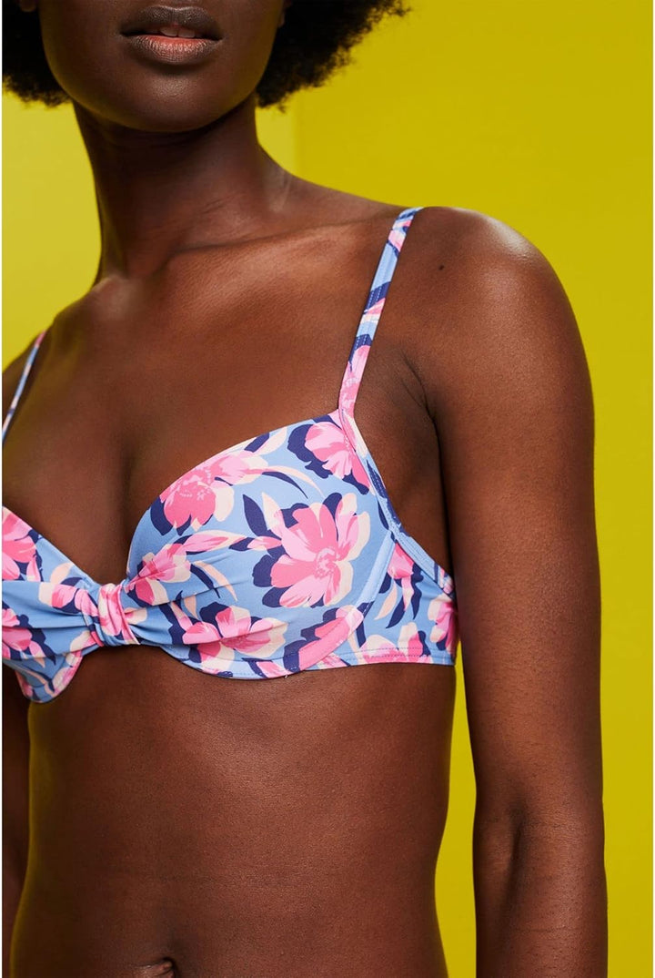 ESPRIT Damen Palace Beach Rcs Padded Bra Bikini 36 / A Light Blue Lavender 3, 36 / A Light Blue Lave