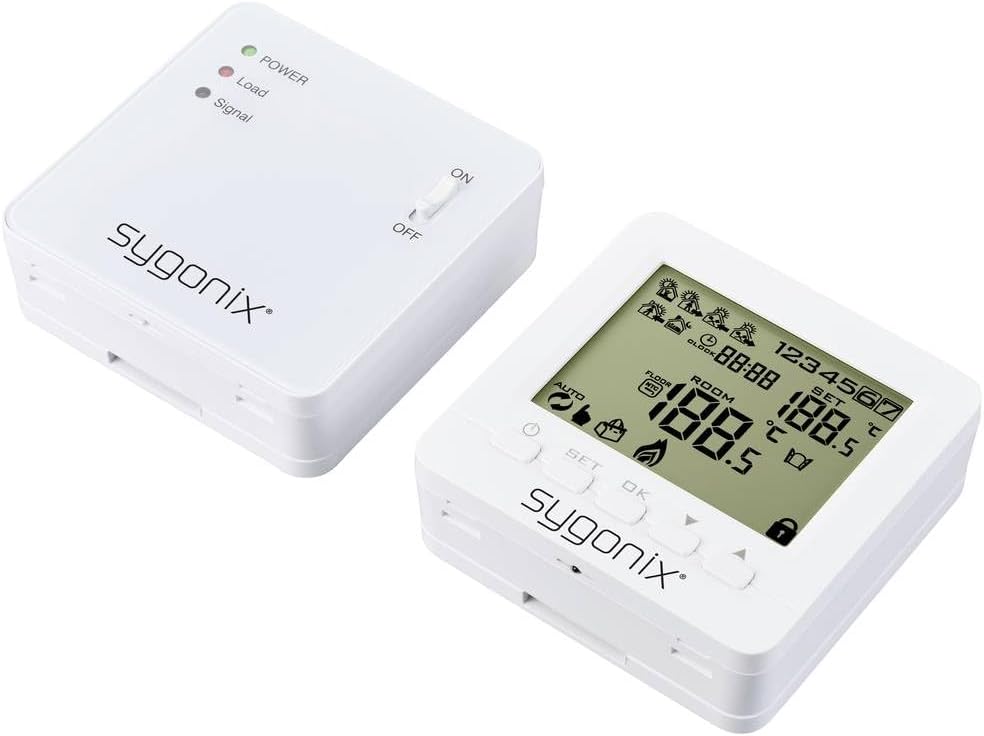 Sygonix SY-5470190 Funk-Raumthermostat Aufputz Wochenprogramm 1 St.