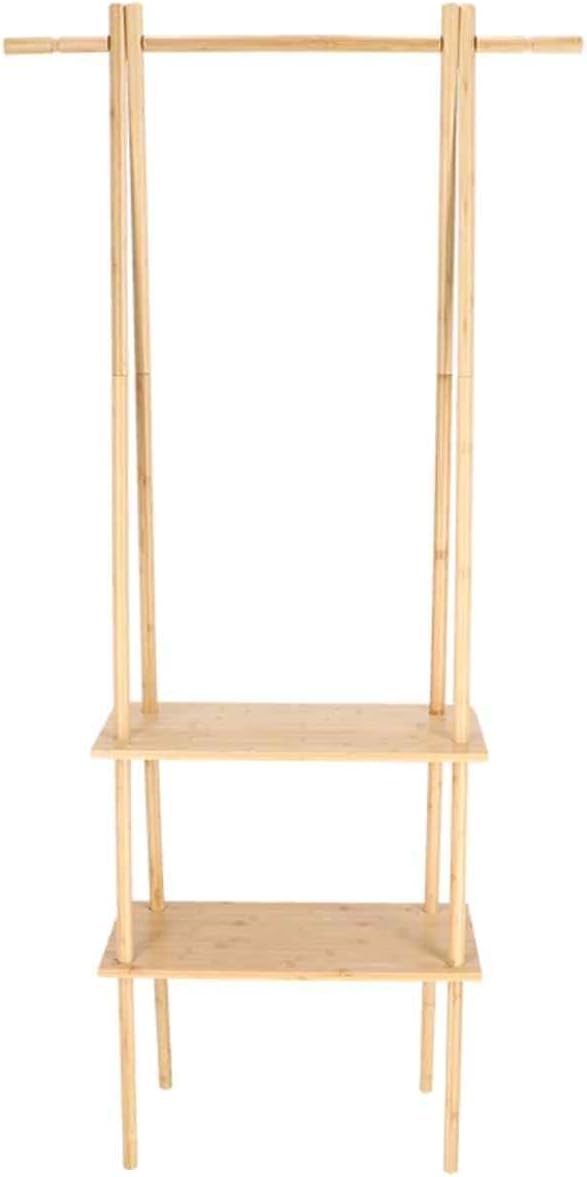 Esschert Design Indoor Etagere L – Dekoratives Standregal für Pflanzen und Wohnaccessoires - Bambus