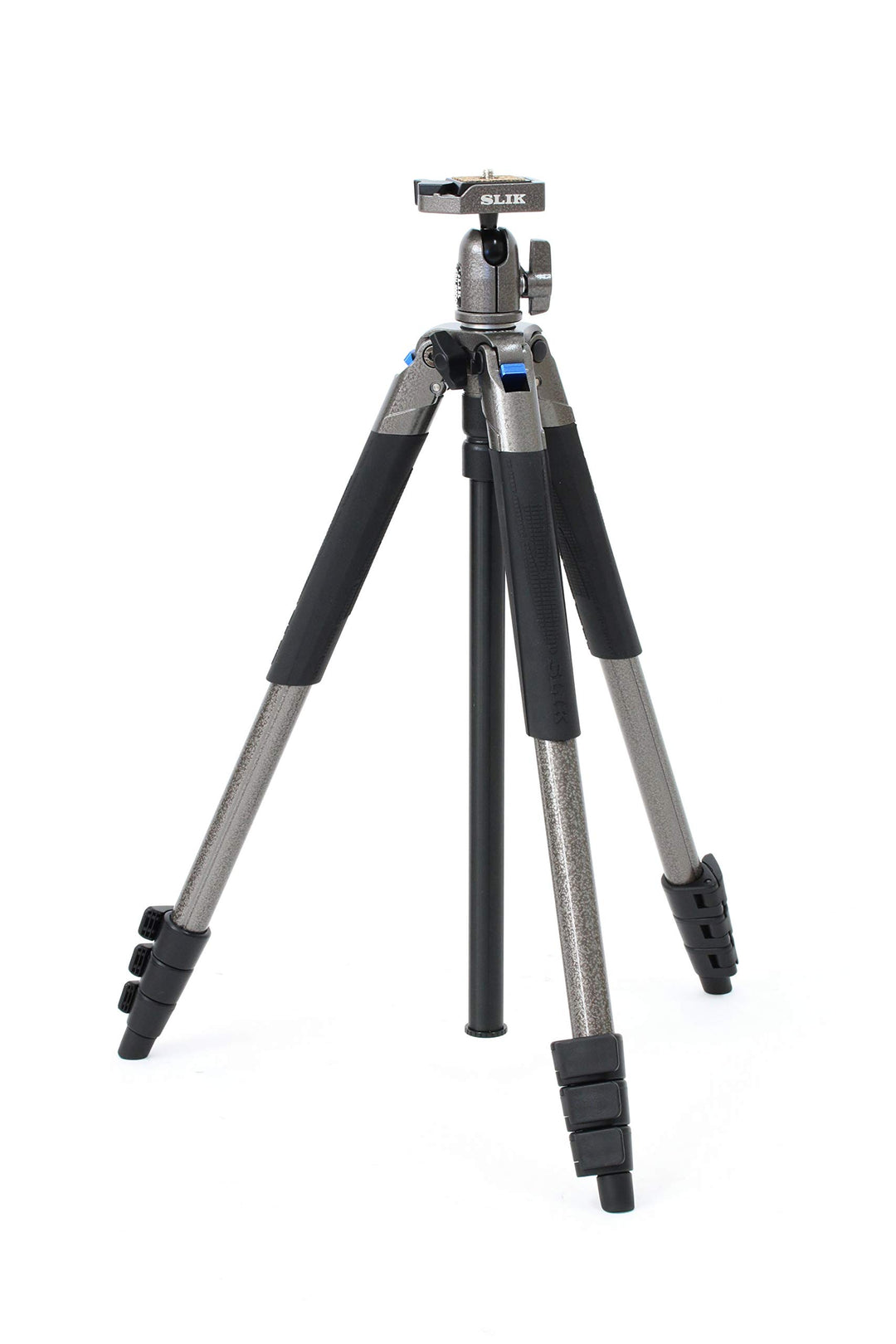 Slik Sprint Pro III BH Dreibeinstativ (max. Arbeitshöhe 160 cm) grau PRO Ⅲ BH GM(E), PRO Ⅲ BH GM(E)