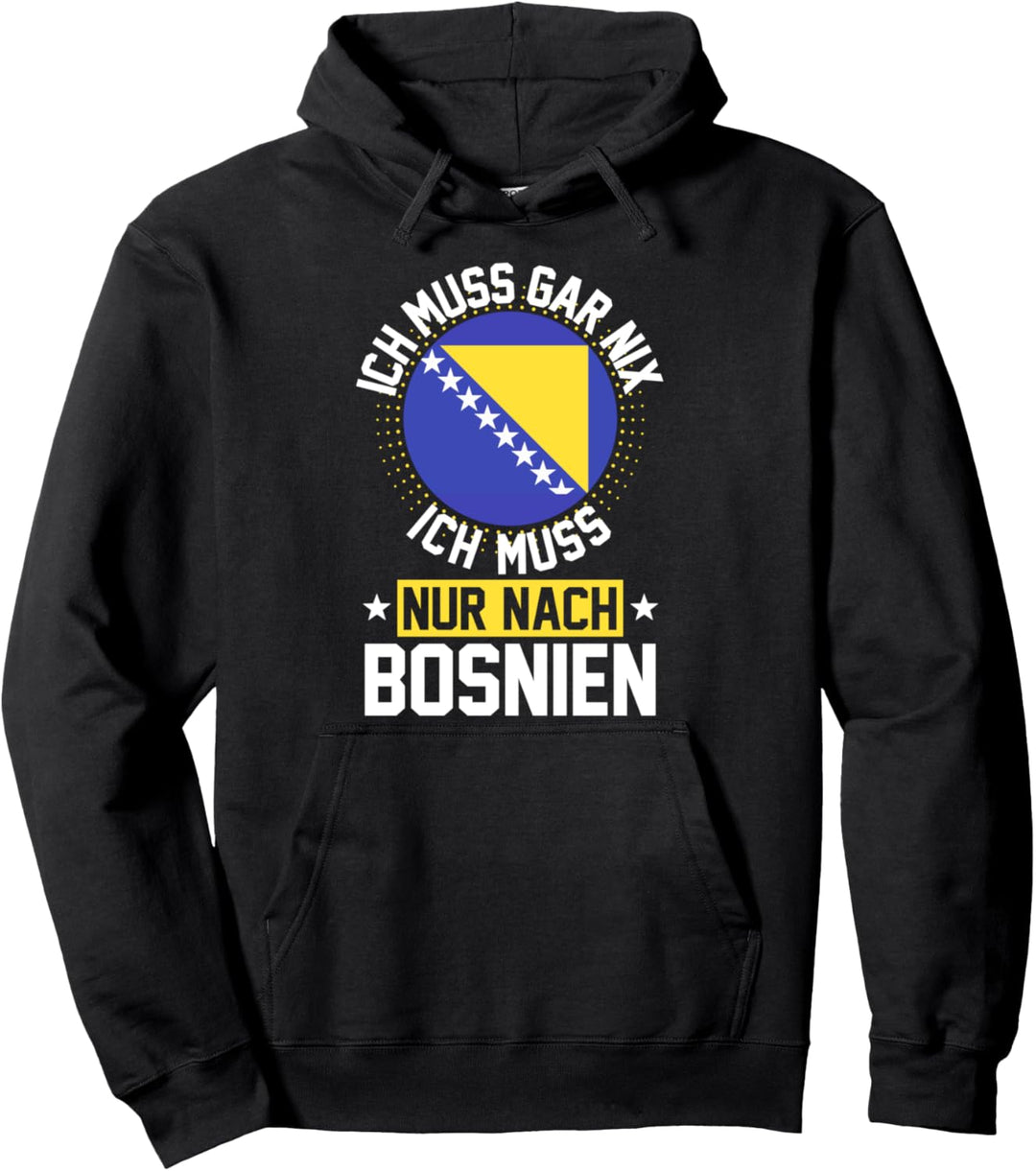 Bosnien Herzegowina Tourist Urlaub Reise Balkan Lustig Pullover Hoodie