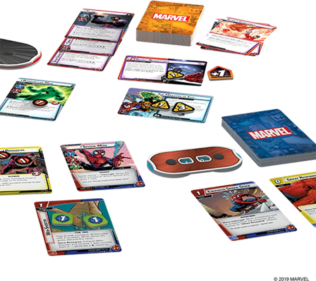 Fantasy Flight Games, Marvel Champions: Base Game, Card Game, Ages 14+, 1-4 Players, 45-90 Minute Pl