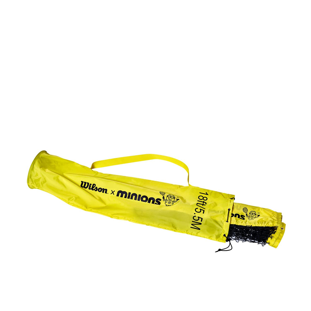 Wilson Tennisnetz Minions Mit Tragetasche, Mit Tragetasche