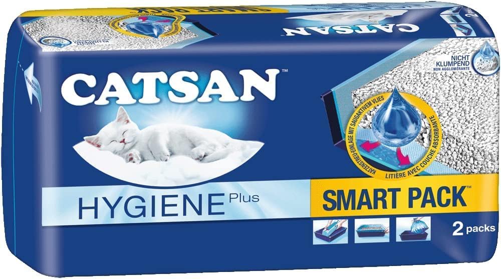 CATSAN Hygiene Plus SMART Pack 2X 2 x 4l