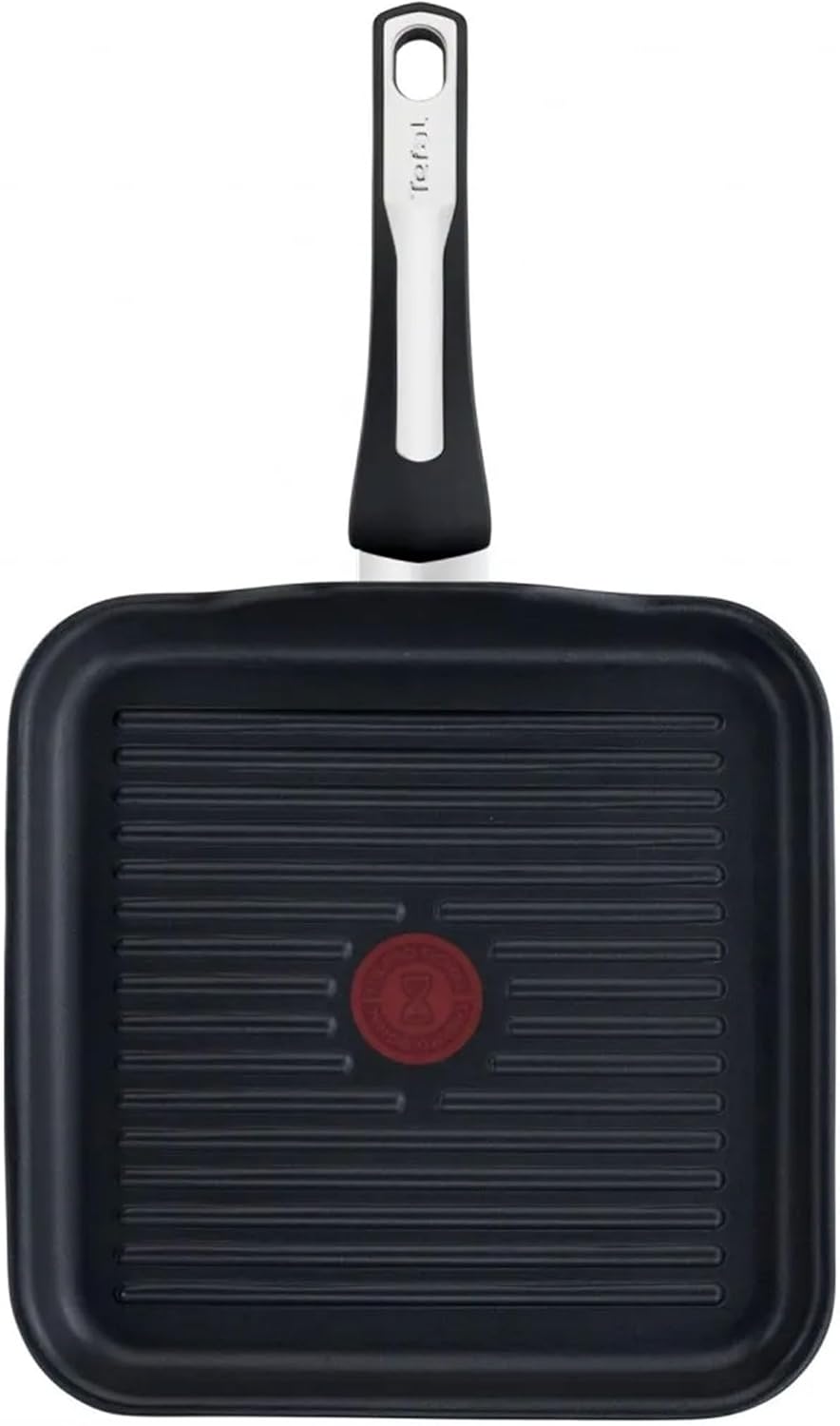 Tefal Selection Grillpfanne 26 x 26 cm, Titanium Antihaft-Versiegelung, Thermo-Spot Temperaturindika