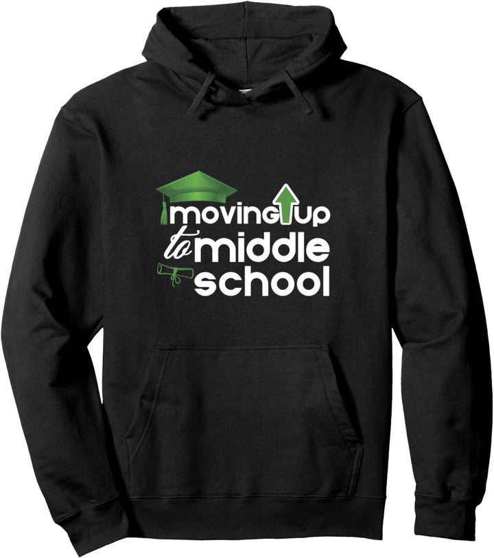 Aufstieg zur Middle School Lustiger Abschluss Pullover Hoodie