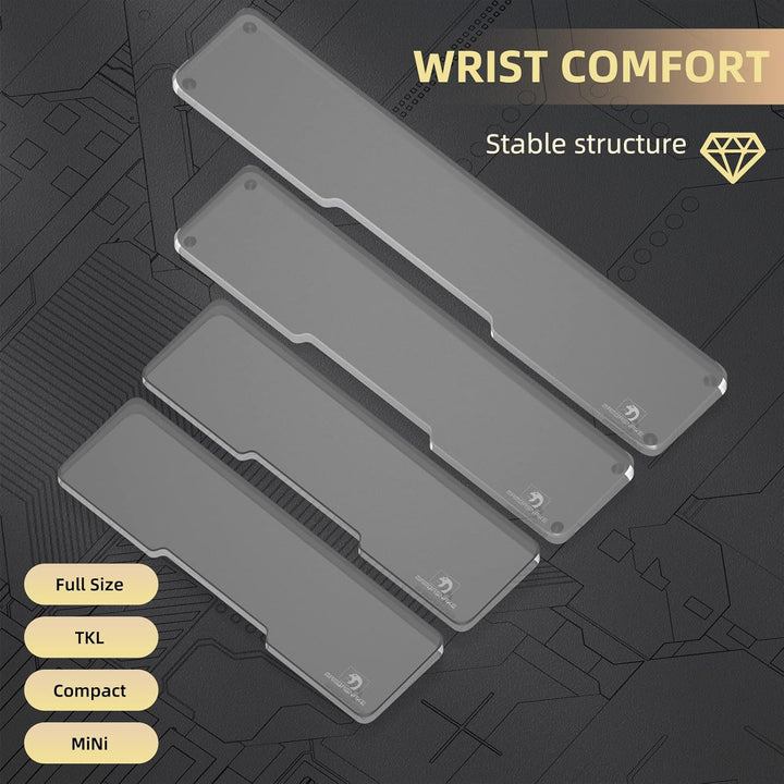 MAMBASNAKE Handgelenkauflage für Tastatur, Ergonomisches Tastaturpad aus Acryl für 60% Tastatur - Ke