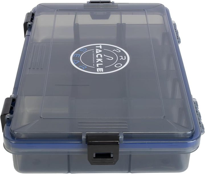 Köderbox Pro Tackle Lure Box Shallow Köderbox Kunstköderbox Tacklebox Angelbox zum Angeln, grau, was