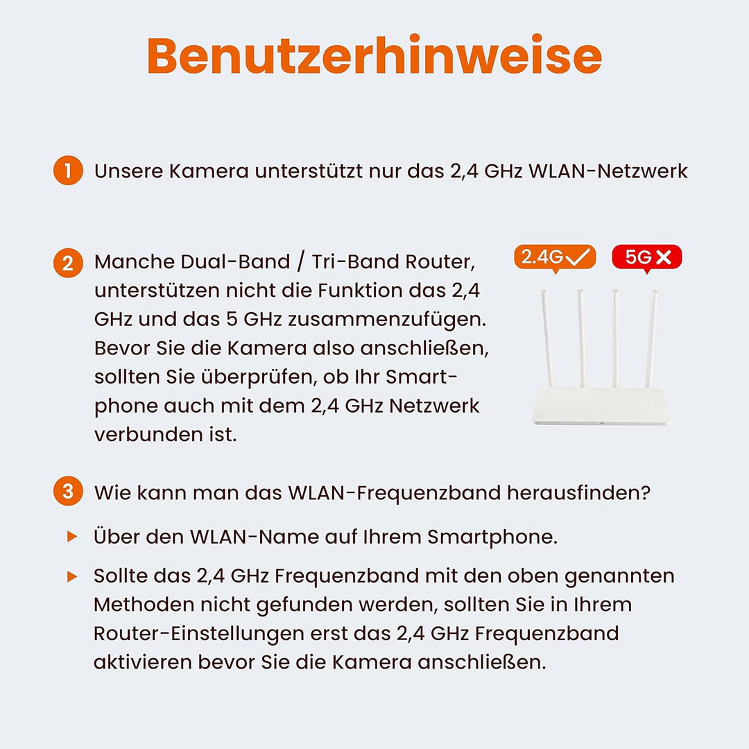 Tenda Überwachungskamera Innen CP3 V2.2, 360 Grad WLAN IP Kamera, 2-Wege-Audio, 1080P, Nachtsicht, T