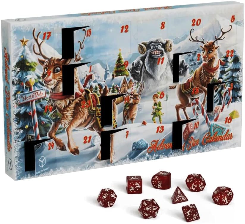 Q-Workshop 86281 Advent Dice Calendar 