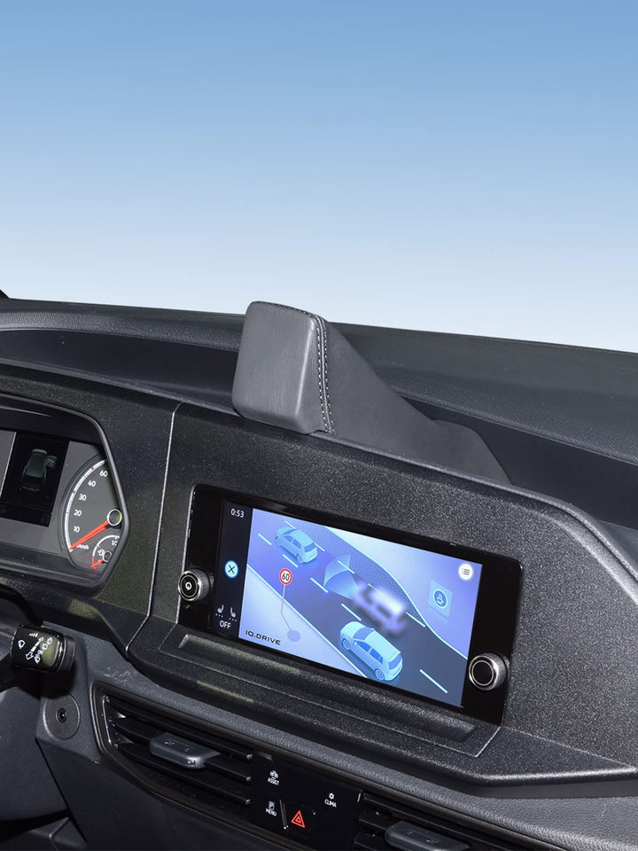 KUDA 8075 Halter Navi VW Caddy ab 2020 Kunstleder schwarz