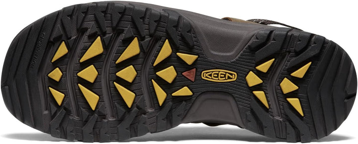 KEEN Unisex Men's-Targhee 3 Closed Toe Hiking Sport-Sandalen, Bison Mulch