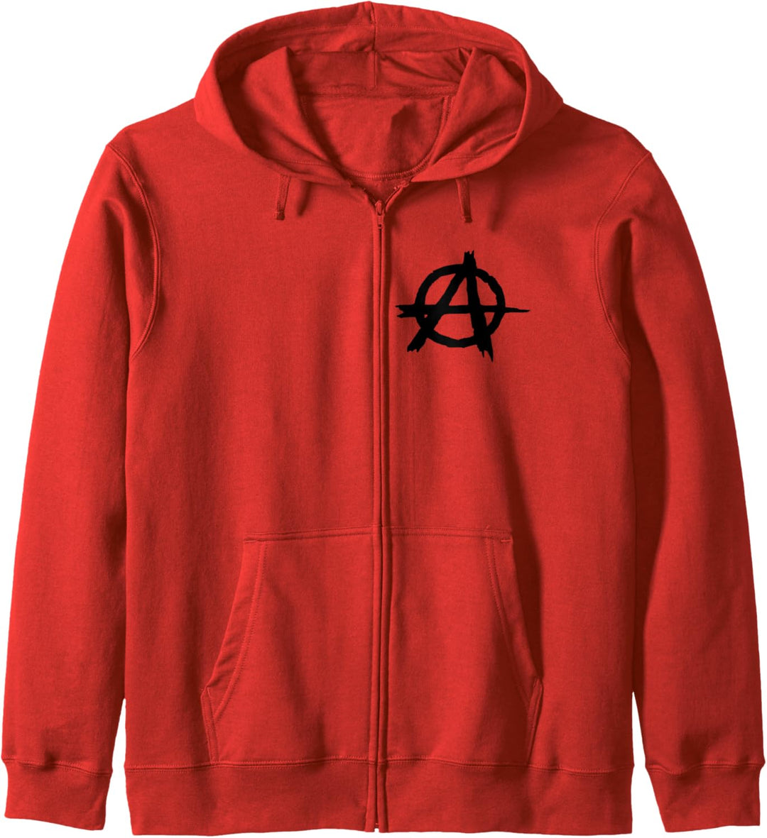 Anarchie Hoodie anarchy Anarchismus Sweater Rock Mann Frau Kapuzenjacke