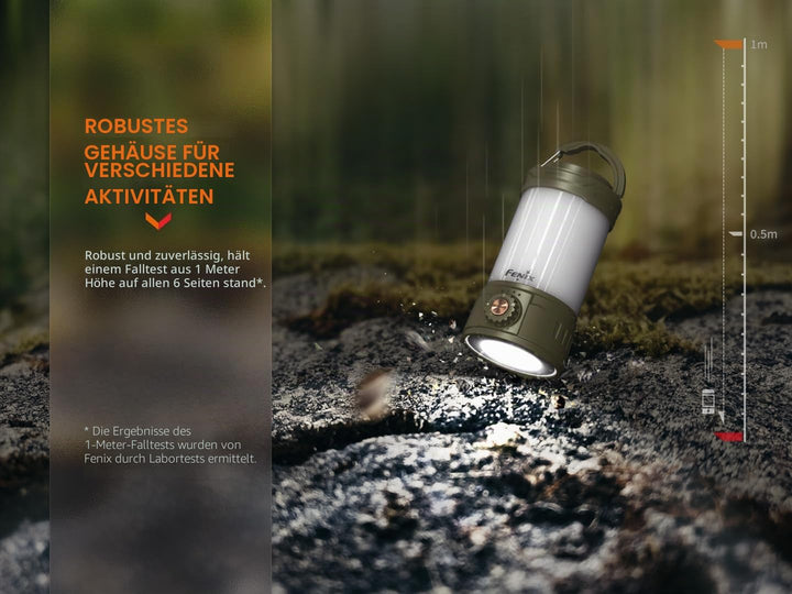 FENIX CL26R Pro LED Campingleuchte mit USB Anschluss White Marble