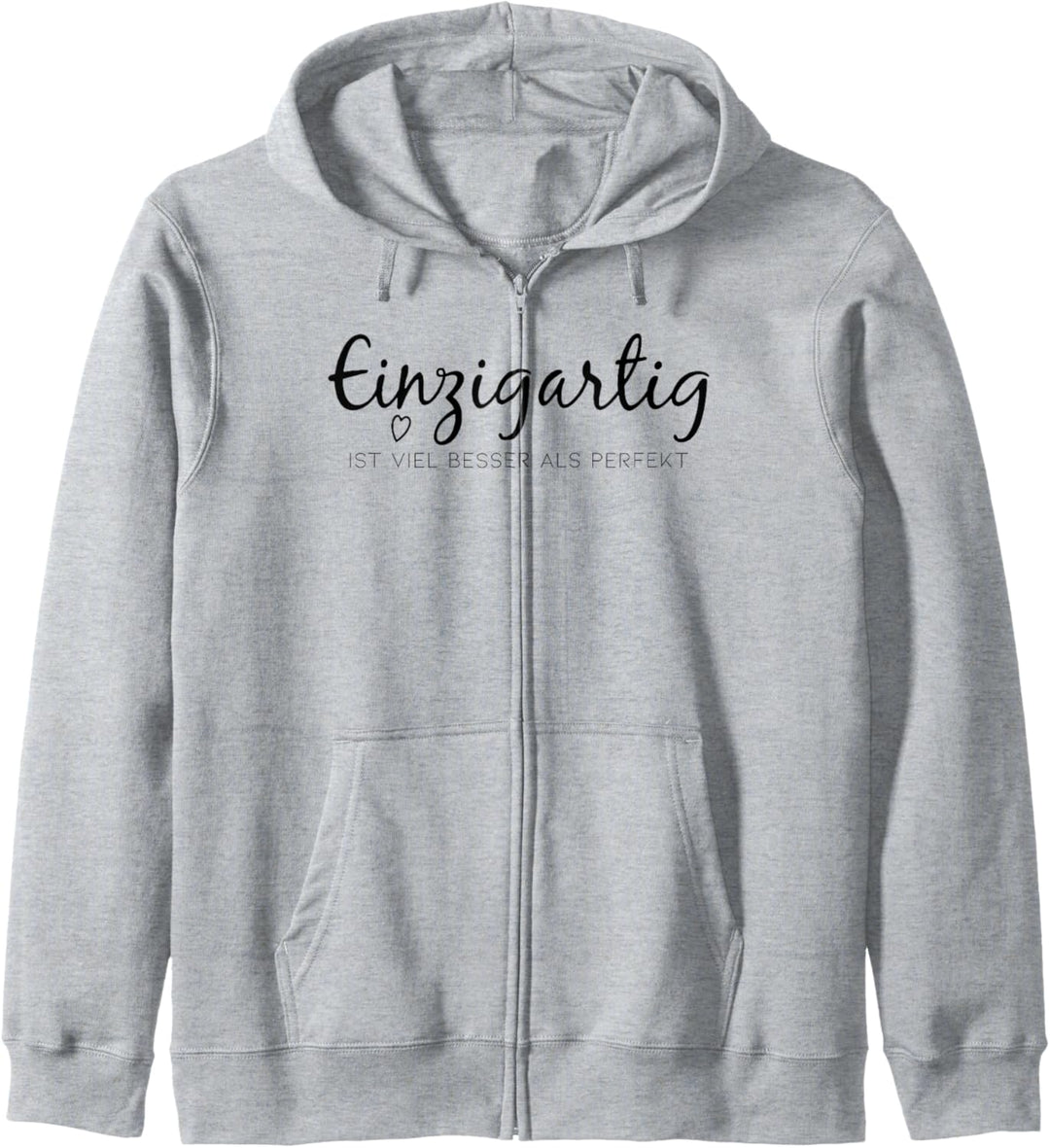 einzigartig ist viel besser als perfekt Kapuzenjacke