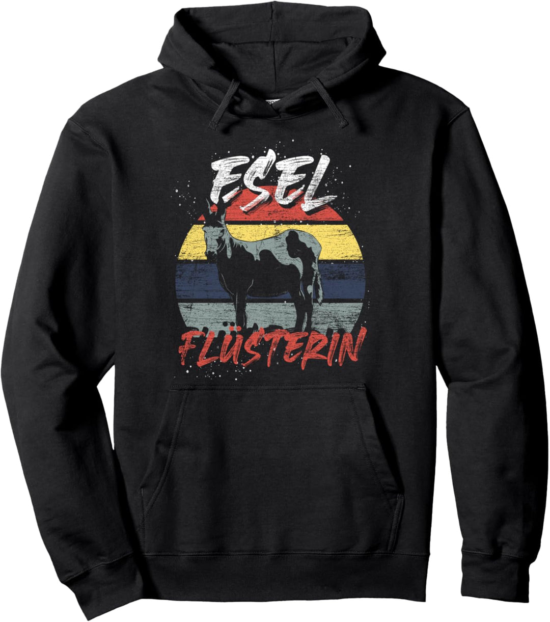 Esel Flüsterin Pullover Hoodie