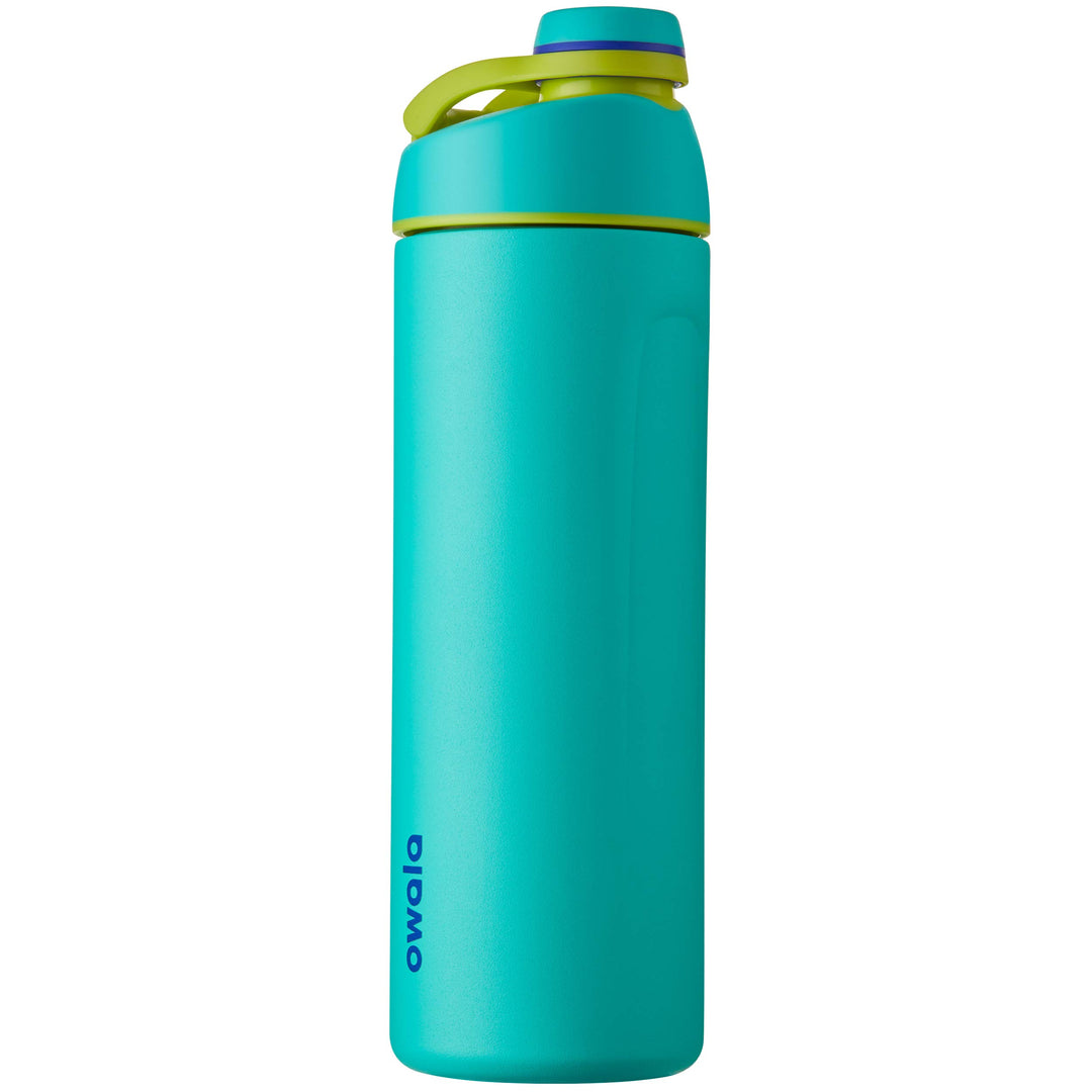Owala Twist Edelstahl Trinkflasche mit Drehverschluss, 710ml, Neon Basil 710 ml Neon Basil, 710 ml N