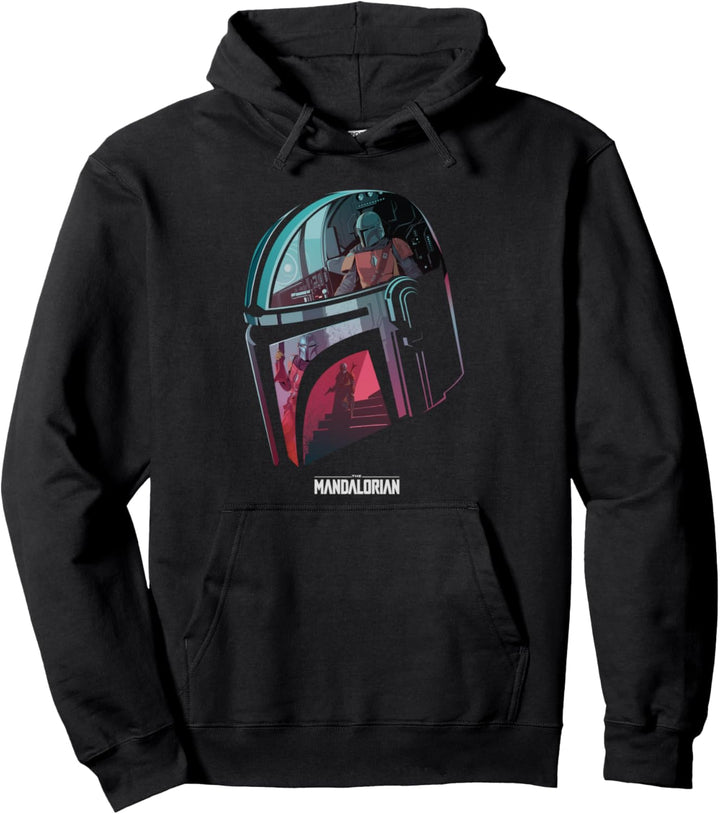 Star Wars Mandalorian Helmet Pullover Hoodie