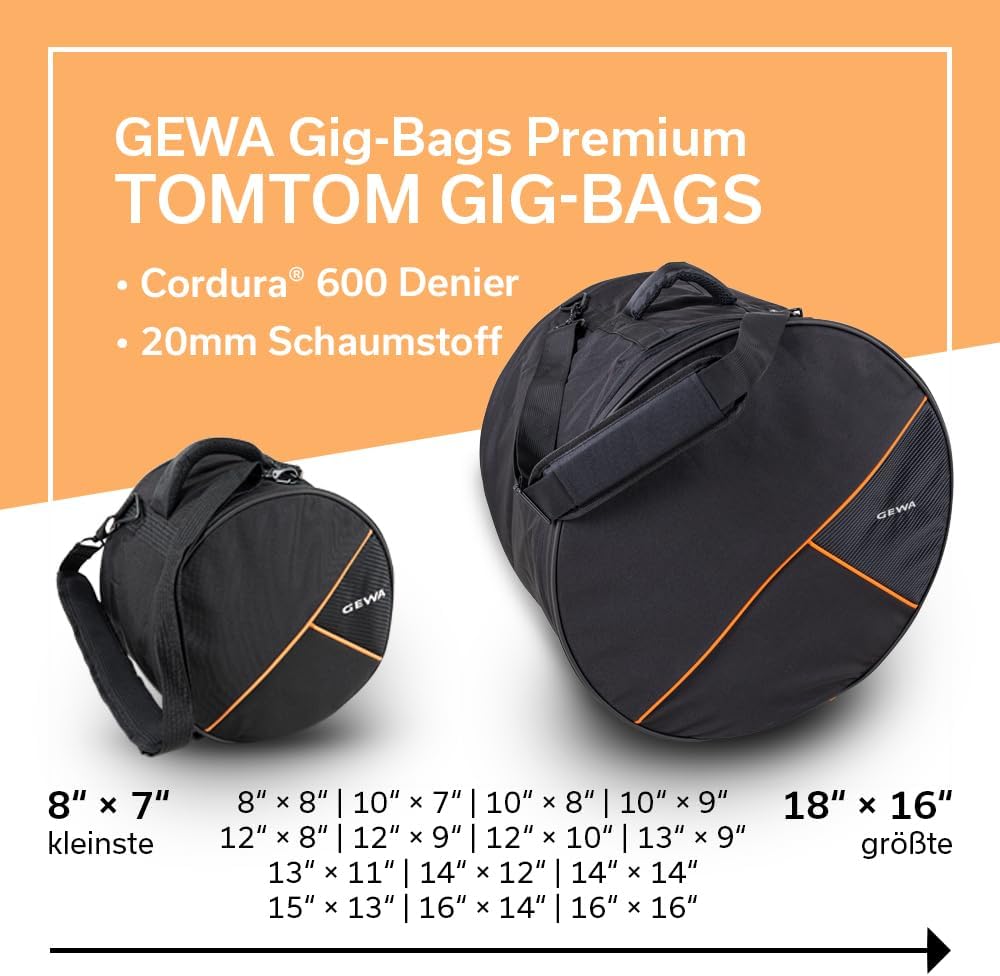 GEWA Premium Tom Bag 14x12in 14x12", 14x12"