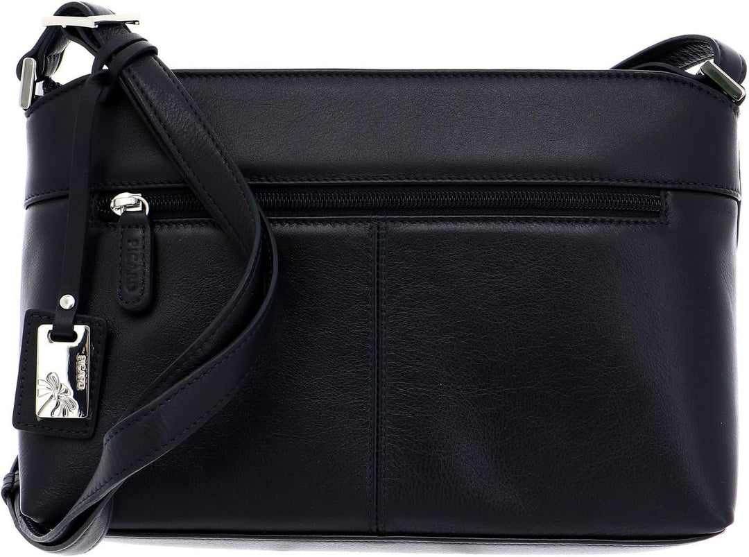 Picard Damen Schultertasche REALLY aus Echtleder Mittel, OneSize | mit Reissverschluss | Schultertas