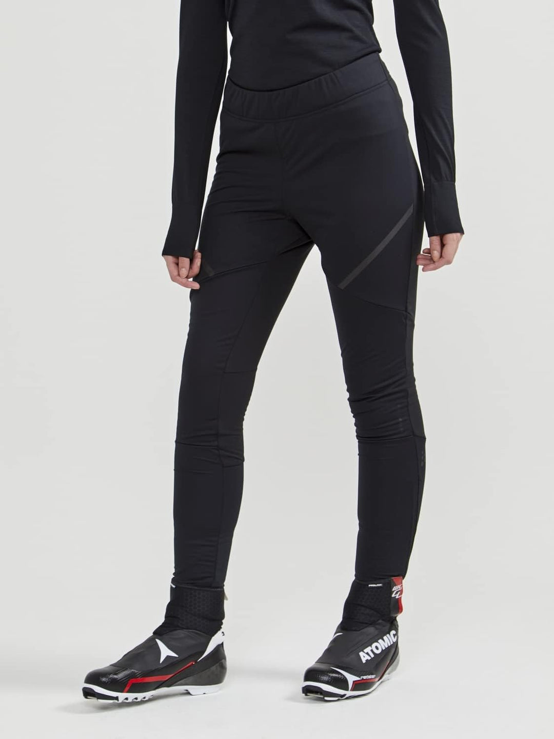 Craft Glide Wind Tights W L 999000 Black, L 999000 Black