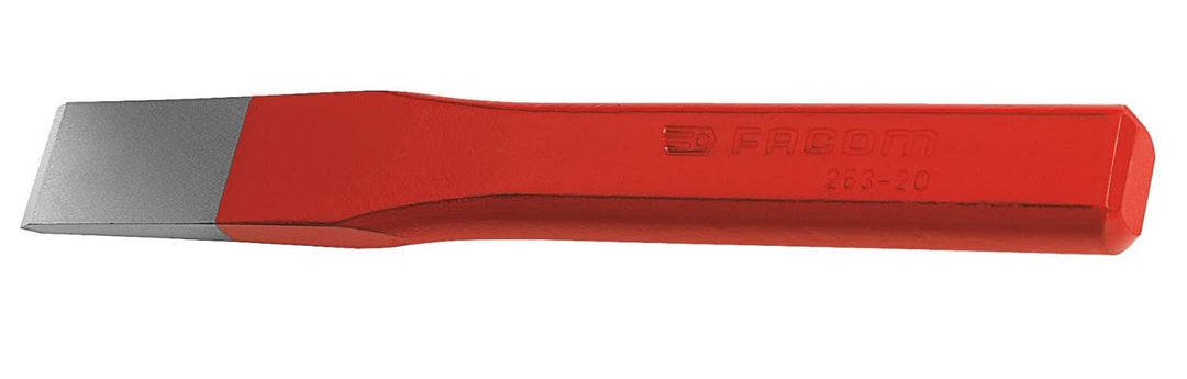 FACOM Flachmeissel mit Vollprofil Länge 200 mm, 1 Stück, 263.20