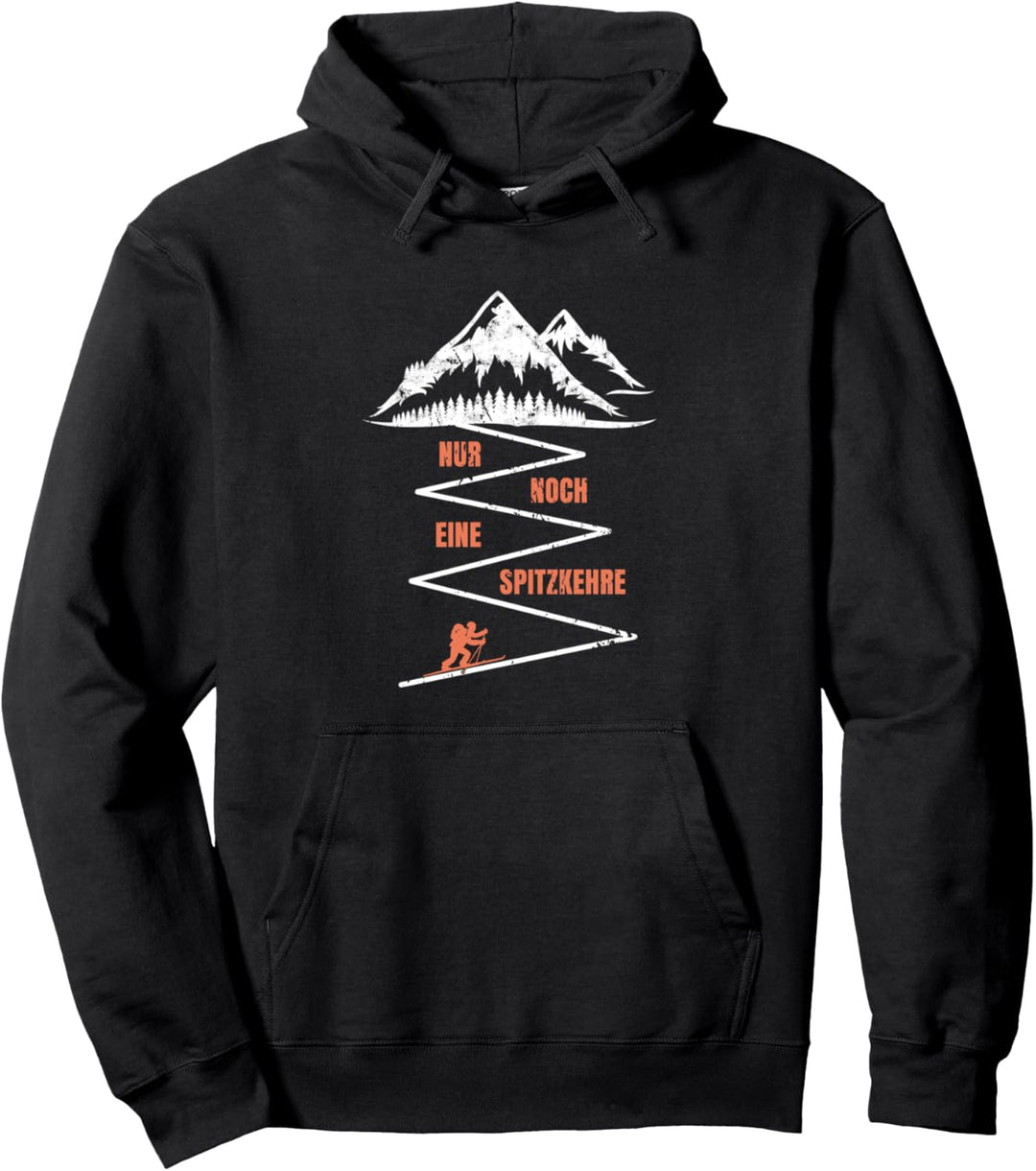 Skitour Nur Noch Eine Spitzkehre Lustig Pullover Hoodie