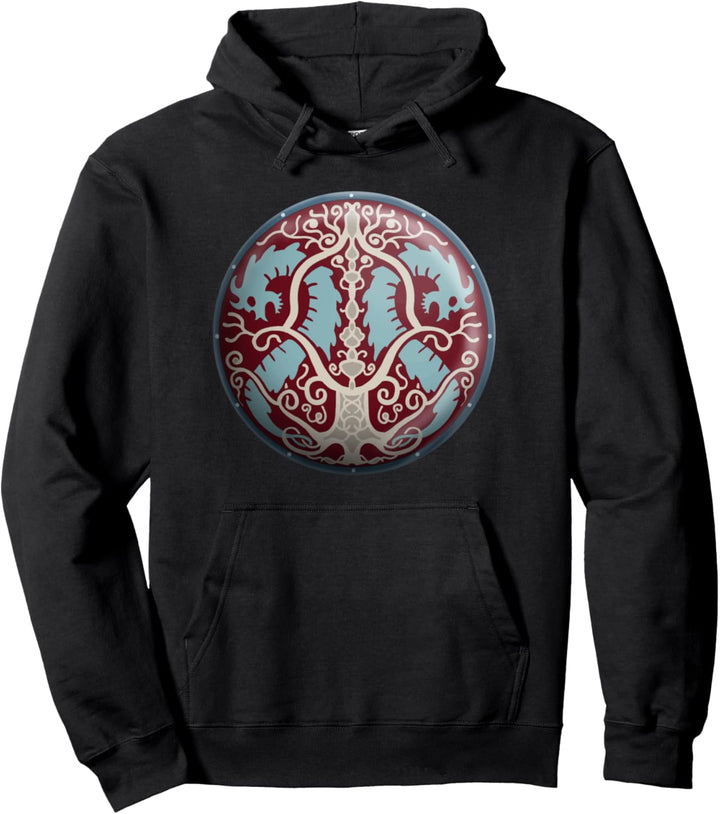 Wikinger Schild und Schiffsgeschenk Wikinger Pullover Hoodie