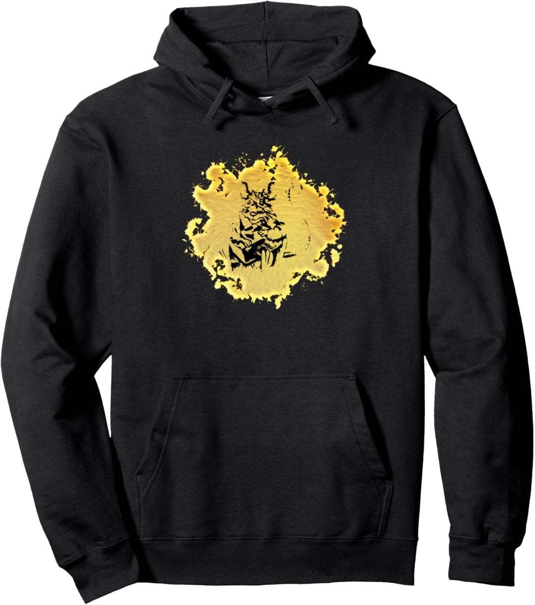 Ratte Motiv Pullover Hoodie