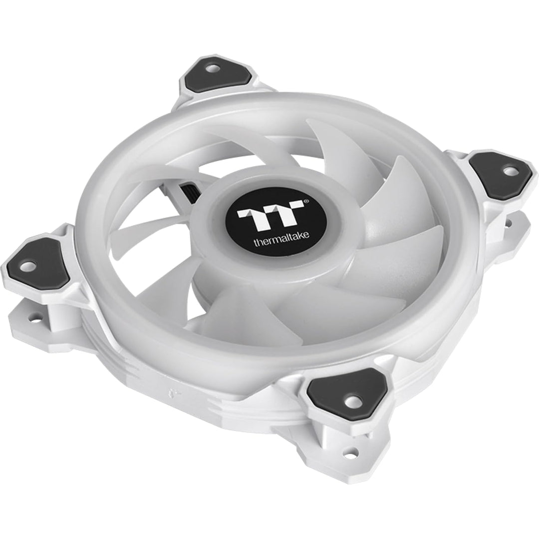 Thermaltake Riing Quad 12 RGB Radiator Fan TT Premium Edition 3 Pack - Weiss