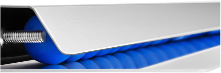 Royal Catering RCBR-100 Bonleiste Gastronomie 100cm Bonhalter Gastro Bonschiene Schiene Klemmleiste