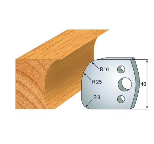Flury SP-Profilmesser 40 x 4 mm Profil No 62