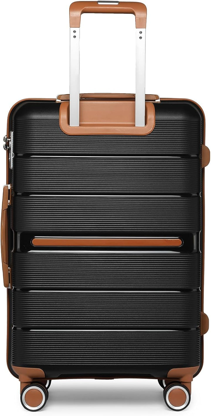 British Traveller Reisekoffer Mittelgross Koffer Trolleys Mittelgross Hartschalenkoffer 100% PP Hand
