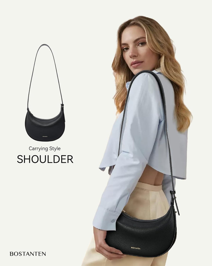 BOSTANTEN Damen Handtaschen Gross Shopper Tasche PU Leder Schultertasche Elegante Umhängetasche Frau