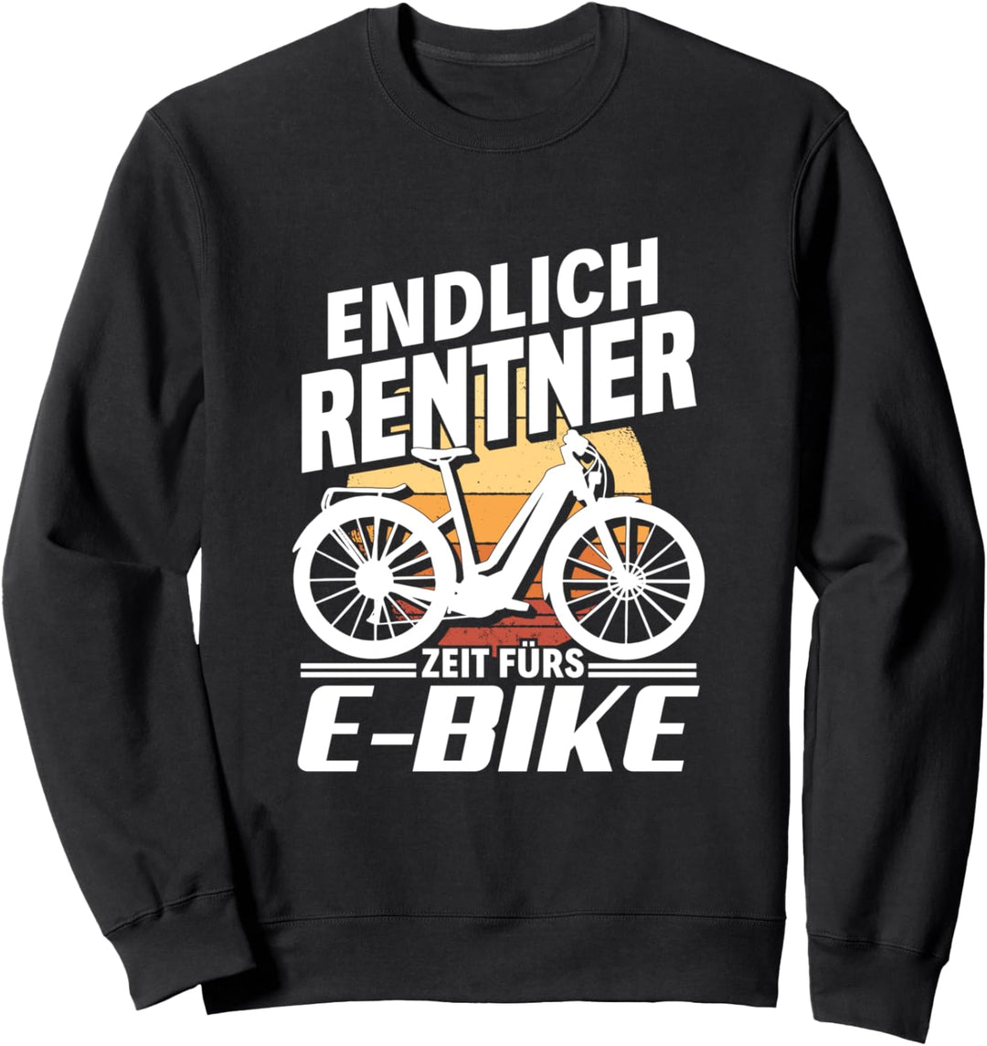 E-Bike Ebike E Bike Elektro Fahrrad Elektrofahrrad Geschenk Sweatshirt