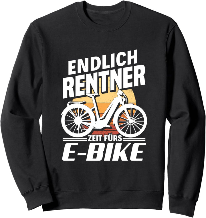E-Bike Ebike E Bike Elektro Fahrrad Elektrofahrrad Geschenk Sweatshirt