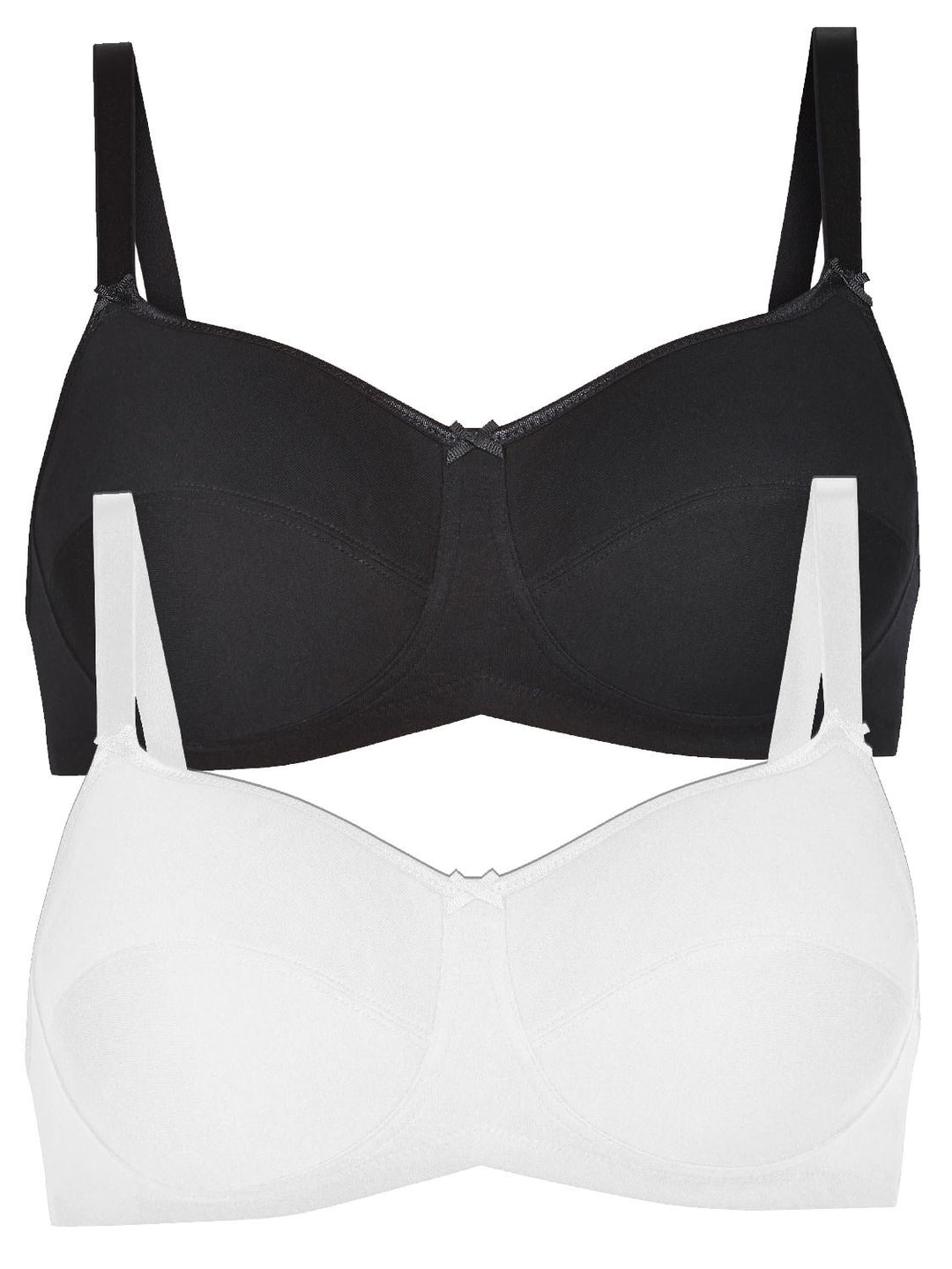 Anita 2er Sparpack Prothesen BH Allie 5301X Gr. 70-95 A-E 90B Schwarz/Weiss